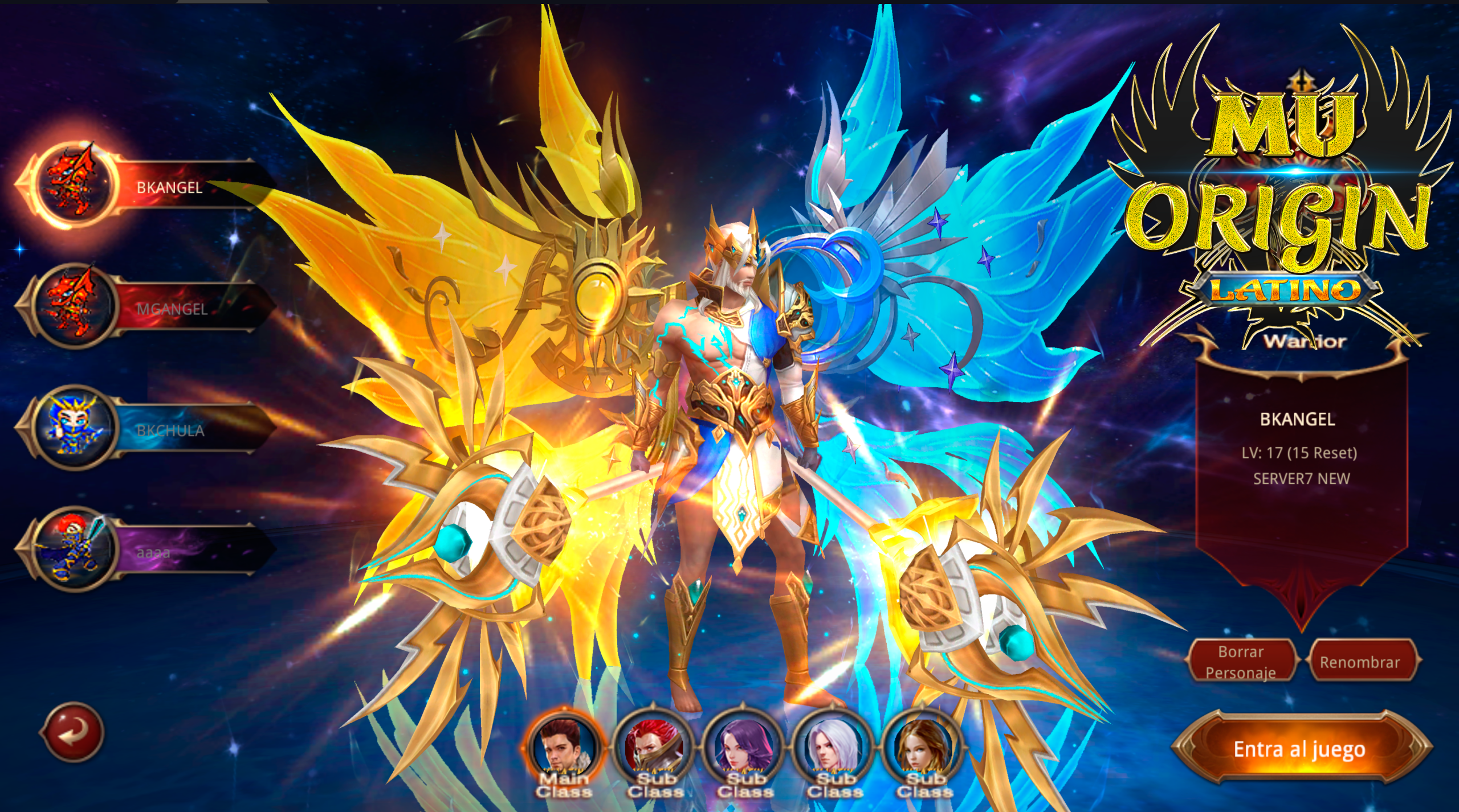 Imagen de Mu Origin Mobile 7.2 Custom